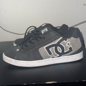 DC Black and Gray Sneakers